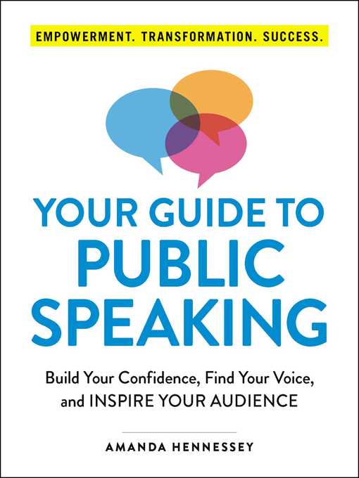 Title details for Your Guide to Public Speaking by Amanda Hennessey - Wait list